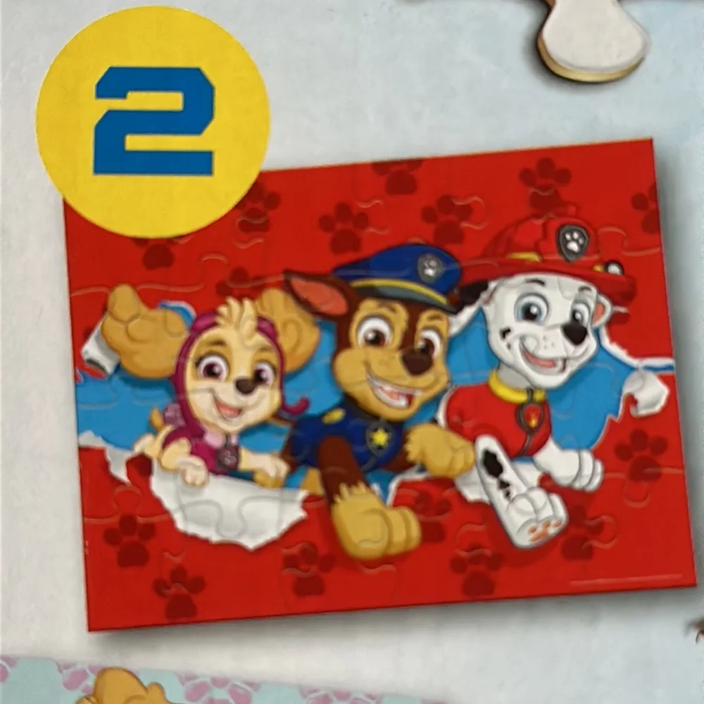 Nickelodeon Paw Patrol 4 Puzzle Pack new in box.